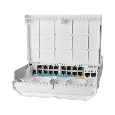 (netPower 15FR) Switch exterior de 18 puertos con 15 puertos PoE inversos y SFP (netPower 15FR) Switch exterior de 18 puertos con 15 puertos PoE inversos y SFP