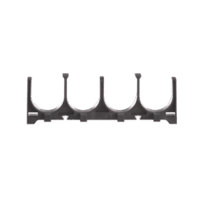 Espaciador de Cables de Nylon 6.6, Con 4 Espacios de 1.25 in (31.8 mm) de Diámetro, Color Negro, 1 Pieza