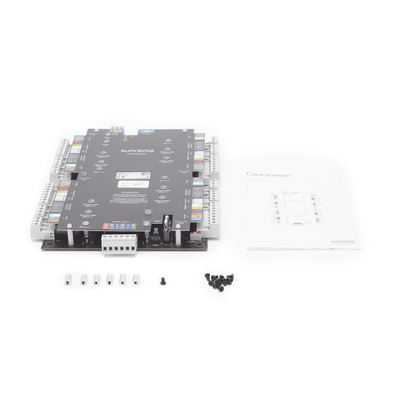 CoreStation Panel de Control de Acceso / Biometría Integrada / Compatible con Sistema de Elevadores / 200,000 Huellas / 4 Puertas