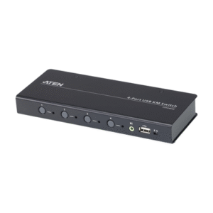 Switch KM USB| 4 Puertos | Boundless Switching | RS232 | Controla 4 Computadoras con 1 Teclado/Mouse Switch KM USB| 4 Puertos | Boundless Switching | RS232 | Controla 4 Computadoras con 1 Teclado/Mouse