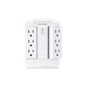 Multicontacto Con Supresor de Picos de Tecnología MOV y Filtro de Ruido EMI/RFI de 6 Tomas NEMA 5-15R de 900 Joules Multicontacto Con Supresor de Picos de Tecnología MOV y Filtro de Ruido EMI/RFI de 6 Tomas NEMA 5-15R de 900 Joules