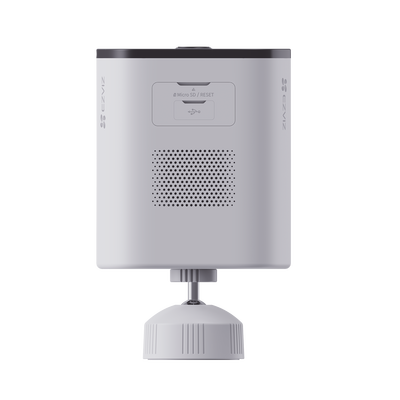 Camara de Bateria con Panel Solar Integrado / 4K Resolucion / WI-FI 6 / Vision Nocturna / Detección Humana y de Vehiculos / Batería de 10400 MAH / IP65