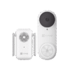 Timbre con Cámara Wi-Fi (Doorbell) de Batería Recargable / Libre de Cables / Uso Exterior Con Protección (IP65) / Cámara 3 Megapíxel / Llamada a la App / Incluye Timbre Para Interior Con Timbres Seleccionables / Ranura