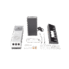 Doorbell de Batería Recargable con Transformador de 5Vcc o Panel Solar (Incluye Panel) / 3 megapíxel / Doble Lente / Protección IP65 / Audio de Dos Vías