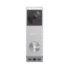 Doorbell de Batería Recargable con Transformador de 5Vcc o Panel Solar (Incluye Panel) / 3 megapíxel / Doble Lente / Protección IP65 / Audio de Dos Vías