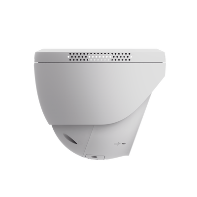 Domo IP 3 Megapíxel (2K) / Wi-Fi / Sirena y Estrobo /Audio de Dos Vías / Detección Humana y Vehiculo / Notificación Push / Audios Personalizables / Ranura Para Memoria hasta 512GB / Uso en Exterior IP67