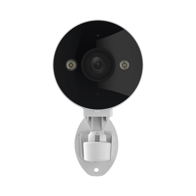 Cámara Exterior Inteligente Color Night Vision / (2K) / AI Detección Humana y Vehicle / H.265 / Vision Nocturna a Color / IP67 / PoE / Audio Bidireccional / Luz y Sirena