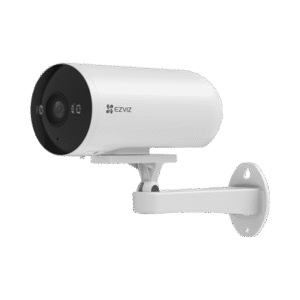 Cámara Exterior Inteligente Color Night Vision / (2K) / AI Detección Humana y Vehicle / H.265 / Vision Nocturna a Color / IP67 / PoE / Audio Bidireccional / Luz y Sirena