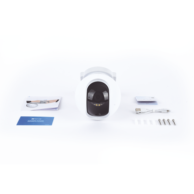 Camara PT / Wi-Fi / Con Bateria Recargable (Sin Cables) / 2K Plus (4 Megapixel) / Compatible con Panel Solar CS-CMT-SOLARPANEL-E / Seguimiento Inteligente / Visión Nocturna a Color / Detección humana / Exterior