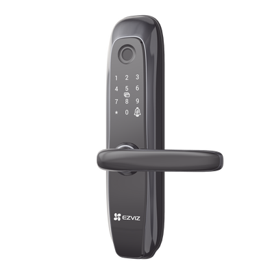 Cerradura Inteligente / Protocolo Zigbee / Códigos Temporales Para Visitantes / Lectura de Huella / Lectura de Tag / Contraseña / Botón para Timbrar / Alarma Anti-intrusión / Uso en Interior / Incluye HUB