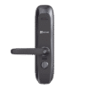 Cerradura Inteligente / Protocolo Zigbee / Códigos Temporales Para Visitantes / Lectura de Huella / Lectura de Tag / Contraseña / Botón para Timbrar / Alarma Anti-intrusión / Uso en Interior / Incluye HUB