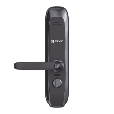 Cerradura Inteligente / Protocolo Zigbee / Códigos Temporales Para Visitantes / Lectura de Huella / Lectura de Tag / Contraseña / Botón para Timbrar / Alarma Anti-intrusión / Uso en Interior / Incluye HUB