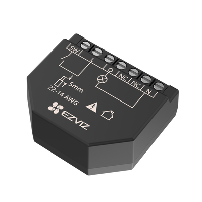 Relevador Wi-Fi Inteligente / Ideal Para Control de Iluminación / 1 Salida para un Apagador / Control Remoto / Horarios Personalizados / Registro de Consumo