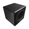 Subwoofer compacto de 12 in | 2 radiadores pasivos | amplificador interno de 350W