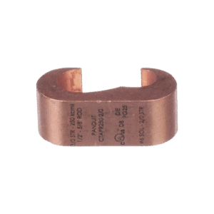 Conector de compresión a tierra de cobre Panduit CTAPR2-2-L, 50 pz