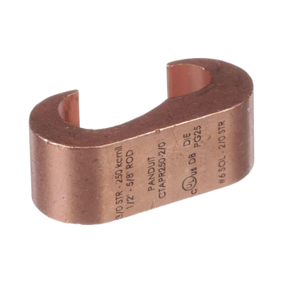 Conector de compresión de cobre Panduit CTAPR250-2/0-L 50 pz