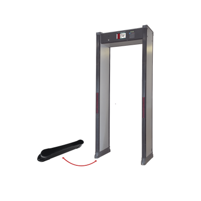 Base de plástico para instalación de arco detector de metales Base de plástico para instalación de arco detector de metales