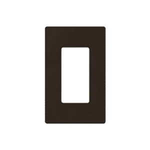 Placa de pared color café, para un Control Remoto PICO, switch o atenuador.