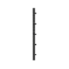 Organizador Vertical IN-Cabinet, Sencillo (Solo Frontal), Para Uso Con Gabinetes Panduit, 40 UR, 4.2 in de Ancho, Color Negro