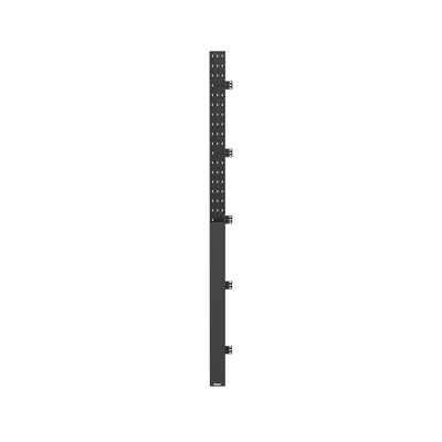 Organizador Vertical IN-Cabinet, Sencillo (Solo Frontal), Para Uso Con Gabinetes Panduit, 40 UR, 4.2 in de Ancho, Color Negro
