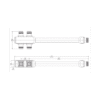 DIVISOR REACTIVO DE 4 VIAS 575-5925MHz 300W -161dBc 1.3-10 IP67