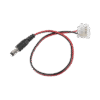 Cable de Alimentación con Conector Macho a Bloque de Terminal Atornillable / Calibre 18 AWG / Longitud 28.5 cm / Ideal para alimentacion de Cámaras.