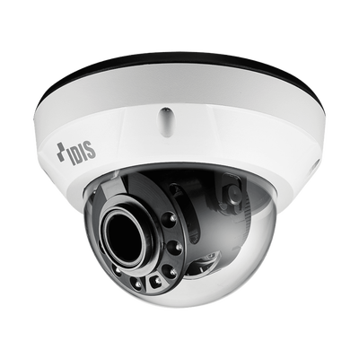 Cámara Domo IP de 2 Megapíxeles | Audio bidireccional | Alarma I/O | IK10/ Exterior IP67 | ICR | MicroSD | Audio de Dos Vias | WDR | Cumple con NDAA