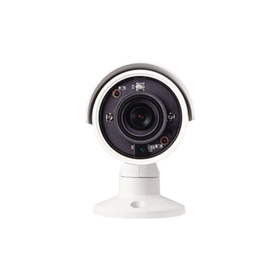 Cámara IP Mini Bala | 2MP (H265) | Lente Fijo 3.3mm (opcional 6mm) | Para Exterior | IR 20m | WDR 120dB