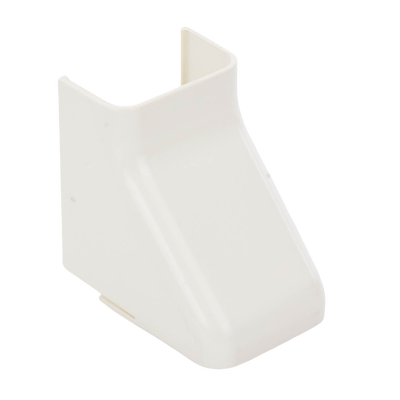 Conexión para techo falso/entrada, para uso con canaleta LD10, material ABS, Color Blanco Mate Conexión para techo falso/entrada, para uso con canaleta LD10, material ABS, Color Blanco Mate