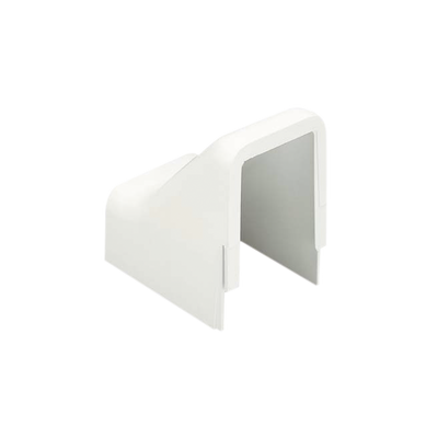 Conexión para techo falso/entrada, para uso con canaleta LD10, material ABS, Color Blanco Mate Conexión para techo falso/entrada, para uso con canaleta LD10, material ABS, Color Blanco Mate