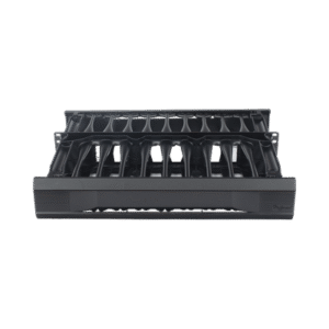 Organizador de Cables Horizontal CableTek, Sencillo (Solo Frontal), Para Rack de 19in, 2UR Organizador de Cables Horizontal CableTek, Sencillo (Solo Frontal), Para Rack de 19in, 2UR