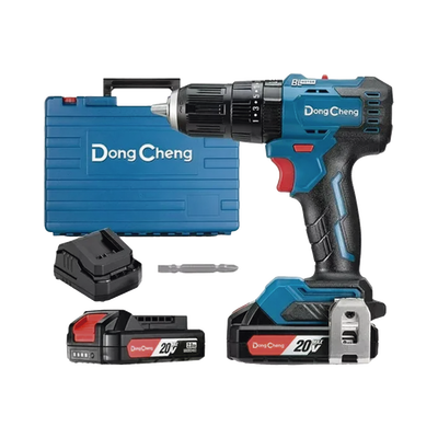 Rotomartillo / Taladro Inalámbrico de 20V sin Carbones, Broquero de 1/2", incluye 2 Baterías de 2.0 Ah, Cargador y Maletín