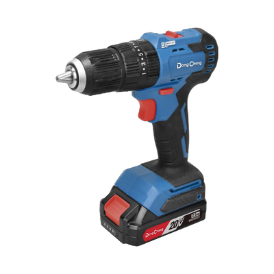 Rotomartillo / Taladro Inalámbrico de 20V sin Carbones, Broquero de 1/2", incluye 2 Baterías de 2.0 Ah, Cargador y Maletín