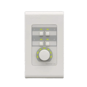 Panel de Control Digital | 1 Volumen | 4 Switches Configurables | Compatible con Procesadores Serie MA, PA, y MTX