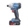 Atornillador de Impacto de 1/4 in. sin escobillas de 20V, incluye Batería de 2.0 Ah y Maletín