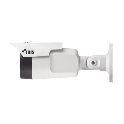 Cámara Bala IP de 2 megapíxeles (1080p) | Audio bidireccional | Alarma I/O | PoE | IR Led 20m | IK10 | Lente Vari-focal 2.8mm - 12mm | Día / noche | MicroSD | INTELIGENTE CODEC | ICR