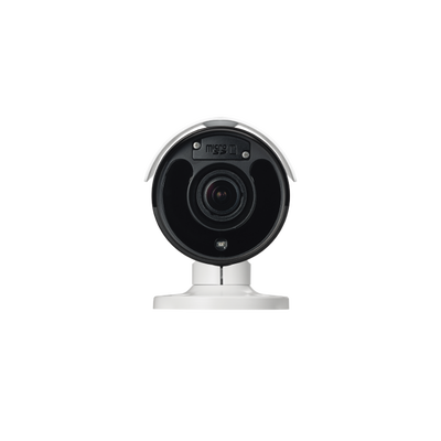 Cámara Bala IP de 2 megapíxeles (1080p) | Audio bidireccional | Alarma I/O | PoE | IR Led 20m | IK10 | Lente Vari-focal 2.8mm - 12mm | Día / noche | MicroSD | INTELIGENTE CODEC | ICR