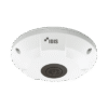 Fisheye 5 Megapixeles | Camara IP | Interior | Audio de Dos Vias | MicroSD (Hasta 256 GB) | Entrada/Salida de Audio | ICR Dia y Noche | PoE