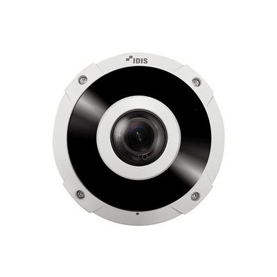 Cámara Fisheye 12MP | IK10/IP67 | Vista en 180°/360° | WDR | microSD | Intelligent Codec | IR 15m | Failover | Audio de Dos Vías