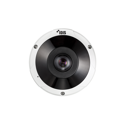 Fisheye 5 Megapíxeles | Micro SD | Audio De 2 Vías | Entrada y Salida de Alarma | POE | Dia/Noche (ICR) | IR 20 M | WDR | IK10/IP67 | Cumple con NDAA