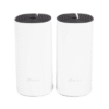 KIT 2 Routers Inalámbricos MESH Interior para Hogar / Doble Banda Wi-Fi 5 AC1200 Mbps / 2 Puerto Gigabit WAN/LAN / 2 Antenas Internas / Administración Mediante la App Deco (iOS, Android)