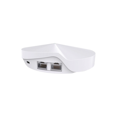 Router Inalámbrico MESH Interior para Hogar / Doble Banda Wi-Fi 5 AC1300 Mbps / 2 Puerto Gigabit WAN/LAN / 4 Antenas Internas / Administración Mediante la App Deco (iOS, Android) / Protección HomeCare / Antivirus Integrado