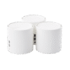 Kit 3 Routers Inalámbricos MESH Interior para Hogar / Doble Banda Wi-Fi 6 AX1800 Mbps / 2 Puerto Gigabit WAN/LAN / 2 Antenas Internas / Administración Mediante la App Deco (iOS, Android) / Protección HomeShield