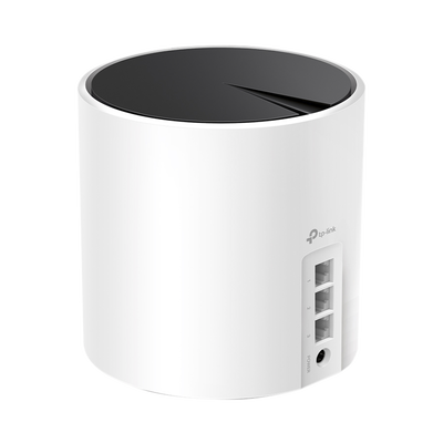 Router Inalámbrico MESH Interior para Hogar / Doble Banda Wi-Fi 6 AX3000 Mbps / 3 Puerto Gigabit WAN/LAN / 2 Antenas Internas / Administración Mediante la App Deco (iOS, Android) / Protección HomeShield