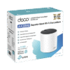 Router Inalámbrico MESH Interior para Hogar / Doble Banda Wi-Fi 6 AX3000 Mbps / 3 Puerto Gigabit WAN/LAN / 2 Antenas Internas / Administración Mediante la App Deco (iOS, Android) / Protección HomeShield