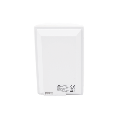 Detector doble elemento. Detección incluso en condiciones adversas.