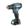 Atornillador broquero cambio rápido 3/8”. 2 baterías 12v de 1.5 amperes y cargador.