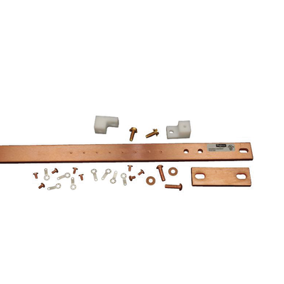 Kit de Barra de Tierra Física, Para Rack de 19 in, Fabricada en Aleación de Cobre Electrolítica Resistente Kit de Barra de Tierra Física, Para Rack de 19 in, Fabricada en Aleación de Cobre Electrolítica Resistente