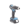 Rotomartillo/Taladro Inalámbrico SIN CARBONES, Broquero de 1/2", 1,700 RPM, 18V, Torque: 42 N.m C/2 Bat. (1.5Ah) y Cargador.