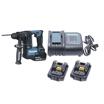 Martillo rotatorio inalámbrico con Cargador y Baterías 17 mm (11/16") Motor Sin Carbones LXT de 18V Martillo rotatorio inalámbrico con Cargador y Baterías 17 mm (11/16") Motor Sin Carbones LXT de 18V